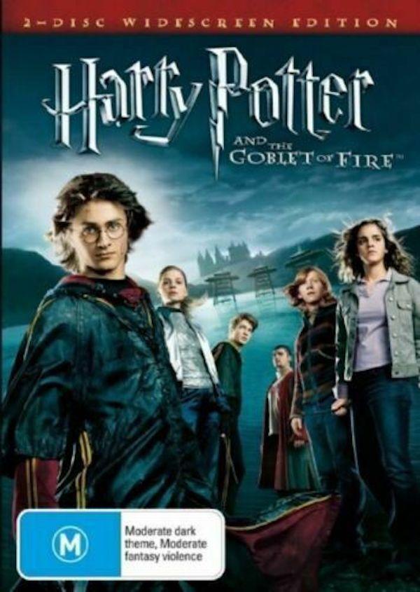HARRY POTTER GOBLET OF FIRE - Rare DVD Aus Stock PREOWNED: DISC LIKE NEW