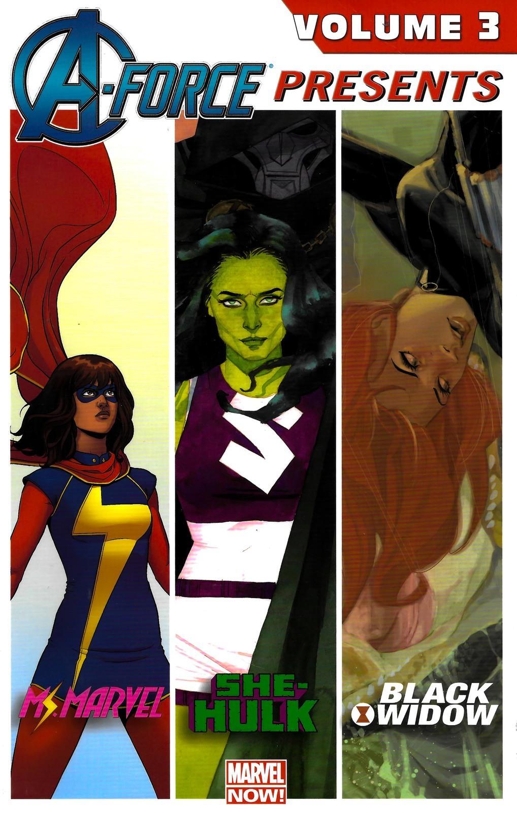 Marvel A-Force Presents Ms. Marvel | She-Hulk | Black Widow - Fiction Book