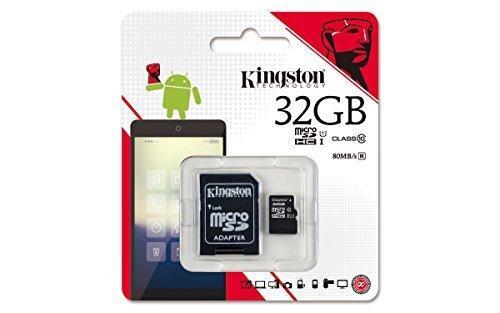 Kingston SDC10G2/32GBFR microSD HC Card 32GB Class 10 UHS-I