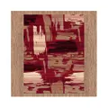 Ruby Red Non Shedding Rug - 160 x 230 cm