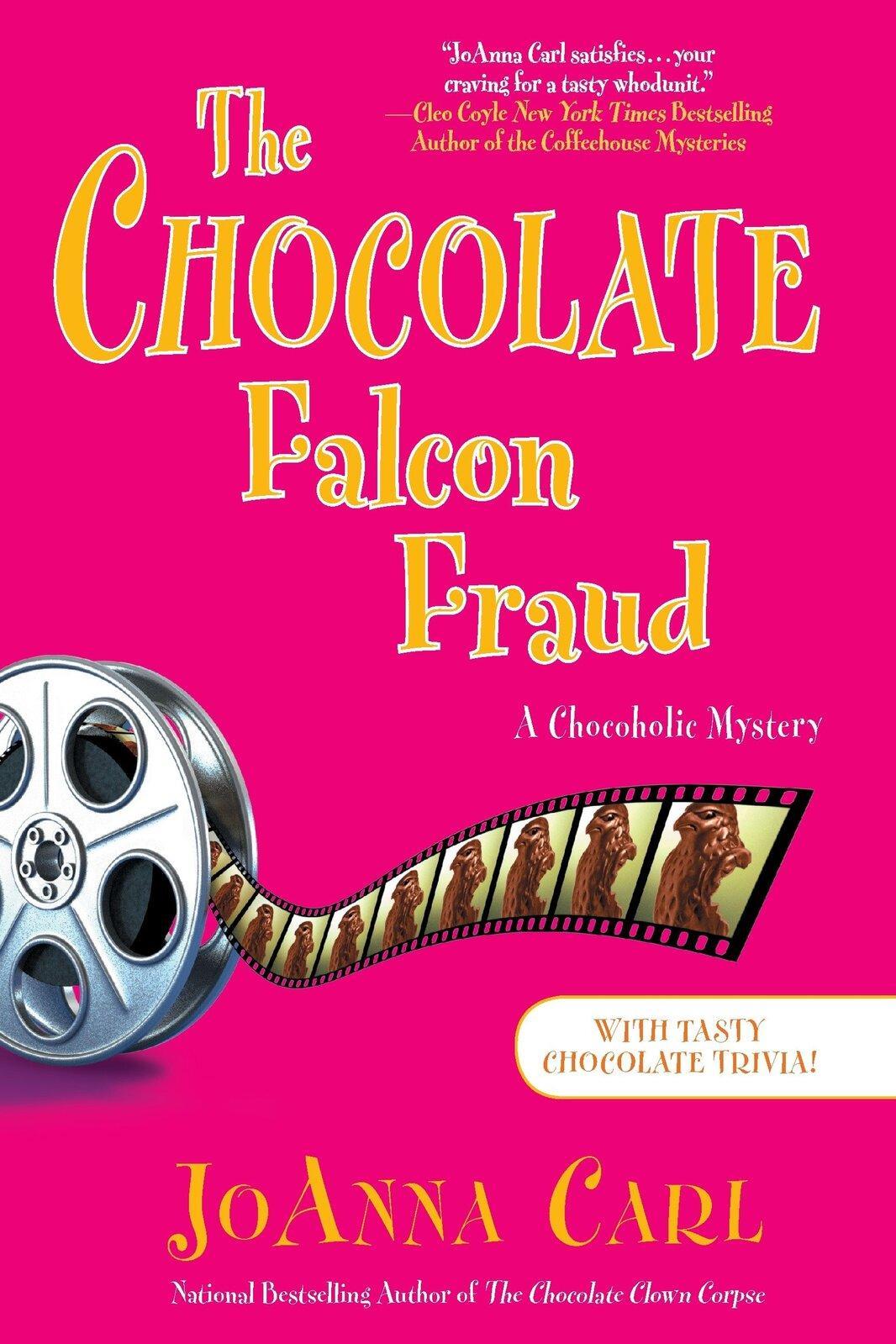 The Chocolate Falcon Fraud: Chocoholic Mysteries -Joanna Carl Hardcover Book