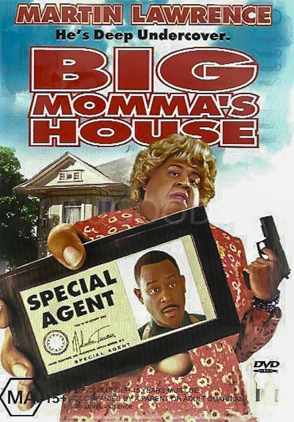 BIG MOMMA'S HOUSE -Rare DVD Aus Stock Comedy New Region 4