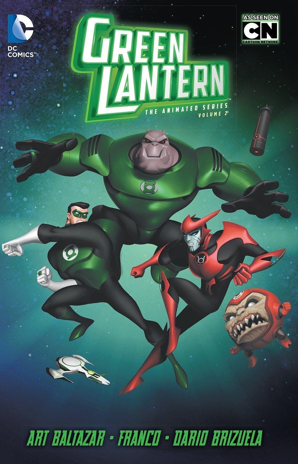 Green Lantern: The Animated Series, Volume 2 Paperback Novel Book