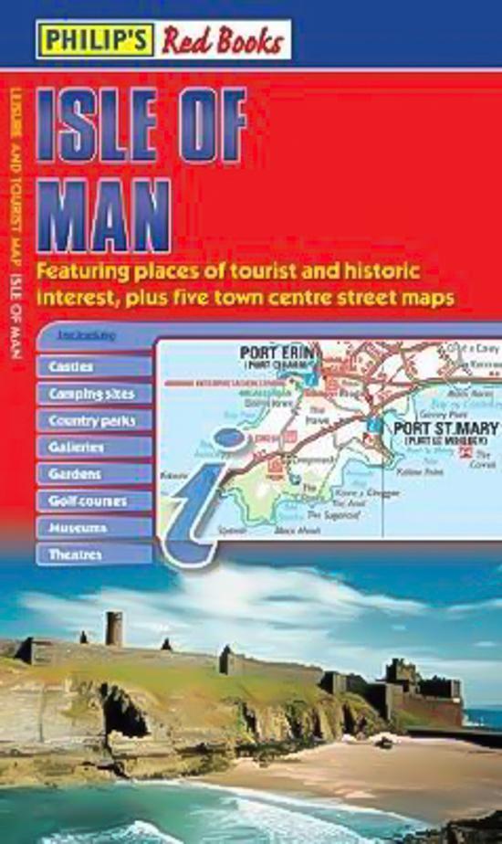 Philip's Isle of Man: Leisure and Tourist Map (Philip's Red Books) Paperback