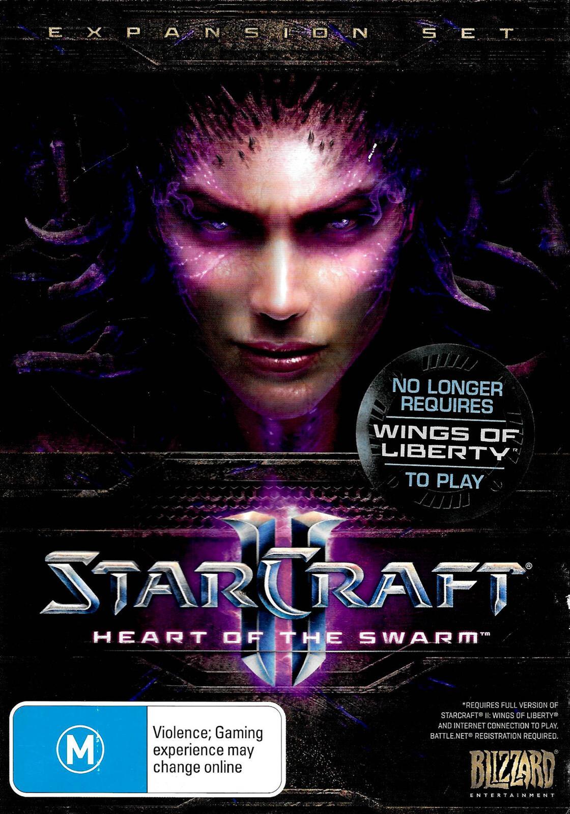 Starcraft 2 Heart of the Swarm Expansion Set PC Pre-owned Game: Disc Like New