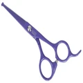 Swan Facial Scissors Round Tip 5" [Purple]