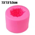 Vicanber Rose Ball Shape Silicone Candle Mold DIY Aromatherapy Candle Soap Wax Mini Mould (Large)
