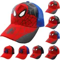 GoodGoods Spiderman Hip Hop Cap Snapback Hat Kids Girls Print Baseball Cap Athleisure(Red)