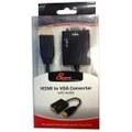 [CVT-HDMIVGA] HDMI to VGA 19-pin to 15-pin Male to Female Converter with 3.5mm Audio Out