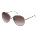 Nina Ricci Women's Aviator Sunglasses SNR105600H32 - The Pink Elegance for Her