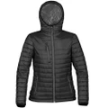 Stormtech Womens/Ladies Gravity Thermal Padded Jacket (Black/Charcoal) (XS)