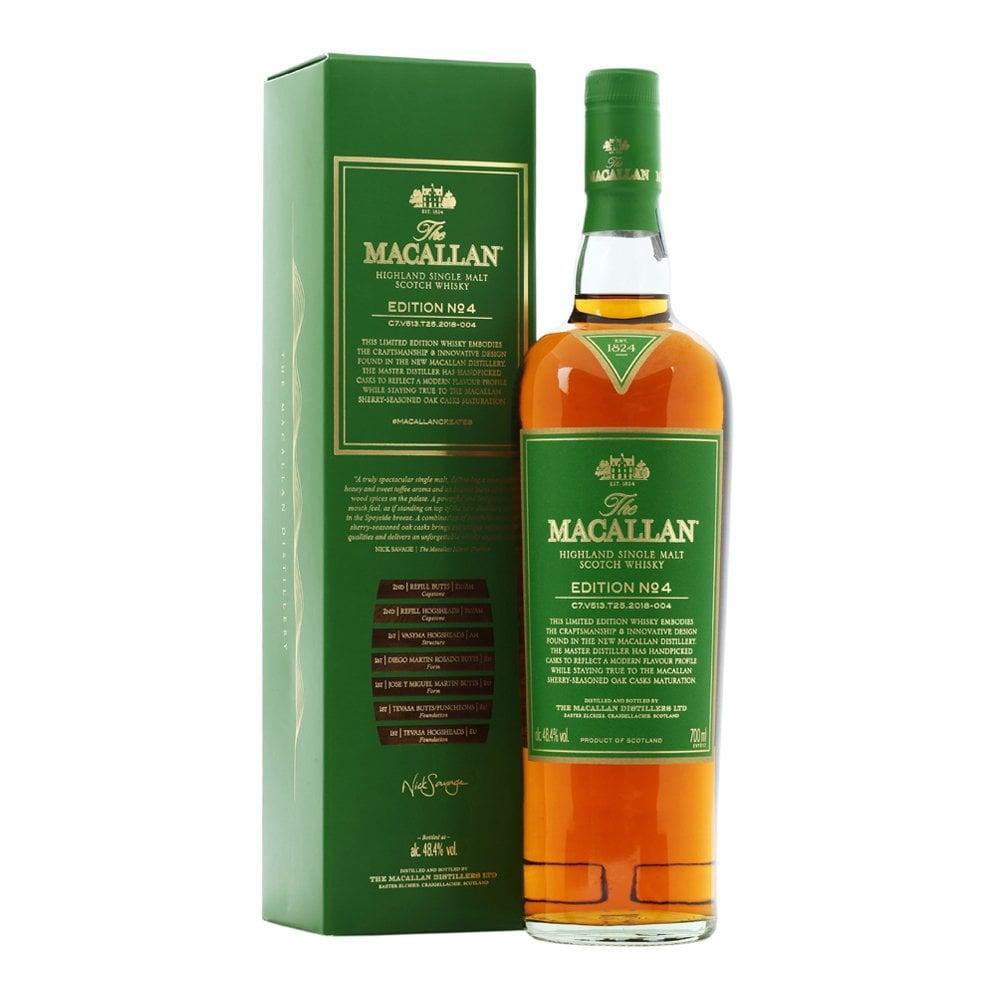 The Macallan editon 4 Whiskey 700ml