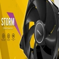 Antec Storm 120mm PWM FDB Fan 3 Pack, High Airflow 66.56 CFM, Air Pressure 2.7, Noise Level 25.8. Woven Cable, PMW Daisy Chain design, 3 Yrs Warranty