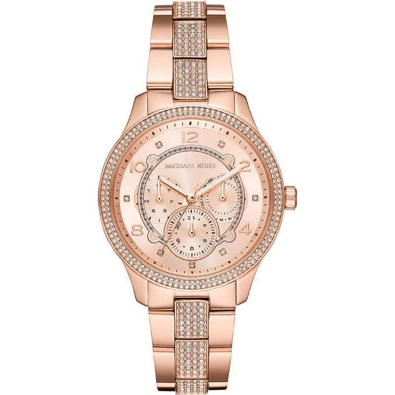 Elegant Michael Kors Women's MK6614 Gold-Tone Quartz Watch