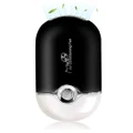 Mini fan,USB Rechargeable Portable Mini Fan Cooling Fan Bladeless Handheld Eyelash dryer(Black)