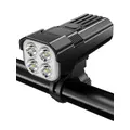 Super Bright 2000 Lumen Bicycle Light,- USB Rechargeable Front Cycling Light（black）
