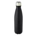 Bullet Cove Stainless Steel 500ml Bottle (Solid Black) (One Size)