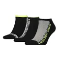 Calvin Klein Mens Trainer Socks (Pack of 3) (Black) (7 UK-11 UK)
