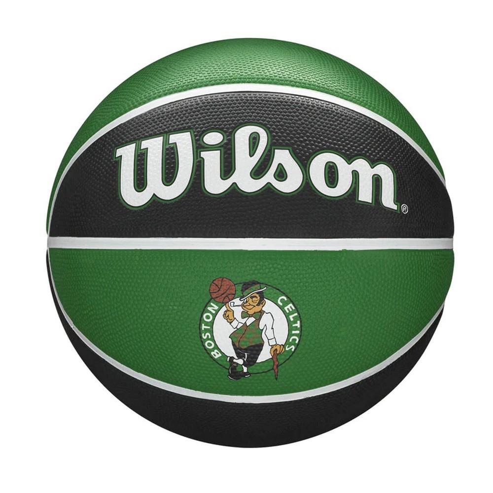 Wilson Team Tribute Boston Celtics Basketball (Green/Black) (7)