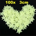 100-200Pcs Home Wall Glow In The Dark Stars Stickers Baby KIDS Decal Luminous AU