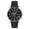 Hugo Boss Admiral Black Silicone Men's Chronograph Watch - 1513912