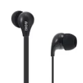 Moki 45 Comfort Buds In-Ear Earphones 3.5mm Jack for FM Radio/iPad/Laptop Black ACCHP45BK