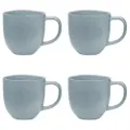 4x Ecology 340ml Stoneware Coffee Drinks Dwell Mug Dishwasher Safe Cup Pebble