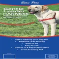 Gentle Leader X-Large Black Walking Control Dog Harness (Beau Pets)