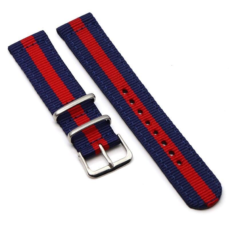Nato Nylon Watch Straps Compatible with the Nokia Steel HR (36mm)