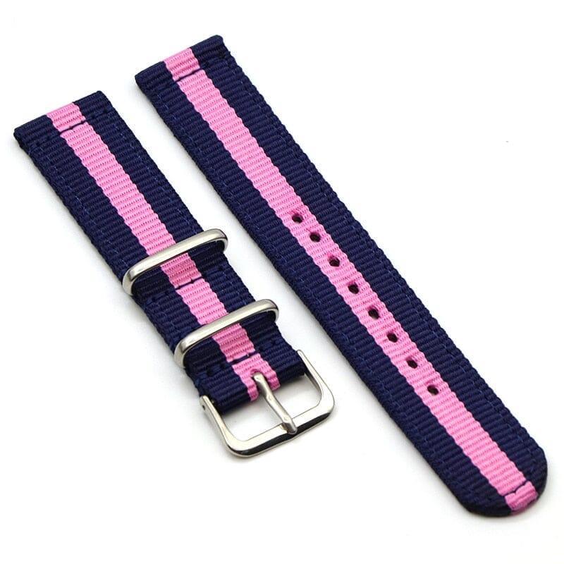 Nato Nylon Watch Straps Compatible with the Nokia Steel HR (40mm)