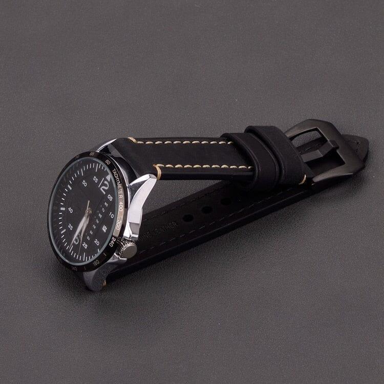Retro Leather Straps Compatible with the Ticwatch E2