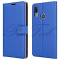 Moto G5s XT1793 Leather Wallet Phone Case Cover (Blue) Book Wallet