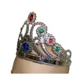 2x Queen's crown with jewels