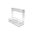 Euro Under Sink Pull-out Shelf System Chrome (to suit 450mm and above cabinets) EAUS2TS