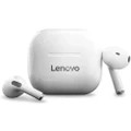 Genuine Lenovo Thinkplus Livepods LP40 Bluetooth Earpods True Wireless Earbuds Bluetooth Headphones with Wireless Charging Case Earphones in-Ear (White)