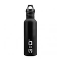 360 Degrees Single Wall Stainless Steel Bottle (Matte Black) - 750mL