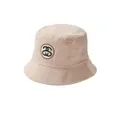 Stussy | Solid SS Link Bucket Hat (Washed White)