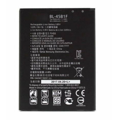 Replacement battery for LG g2 G3 g4 g5 g6 g7 v10 v20 v30 v30+ v40