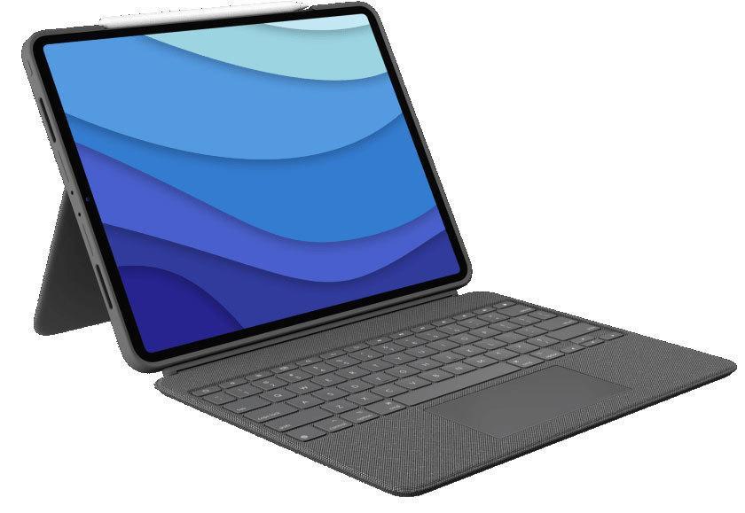 Logitech Combo Touch - Keyboard Case for iPad Pro 12.9" (5th gen) Oxford Grey