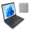 Kogan Atlas 14.1" USB-C Laptop with Windows 11 Pro (128GB) + 14.1" Laptop Sleeve