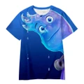 Goodgoods Kid Boys Movie Elemental Themed Round Neck Short Sleeve T Shirt Fire And Water Element Casual Tops(Style A,5-6Years)