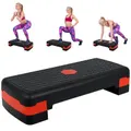 Adjustable Exercise Step Platform Trainer Aerobic Stepper Sport Pedal Step for Gym Home Office
