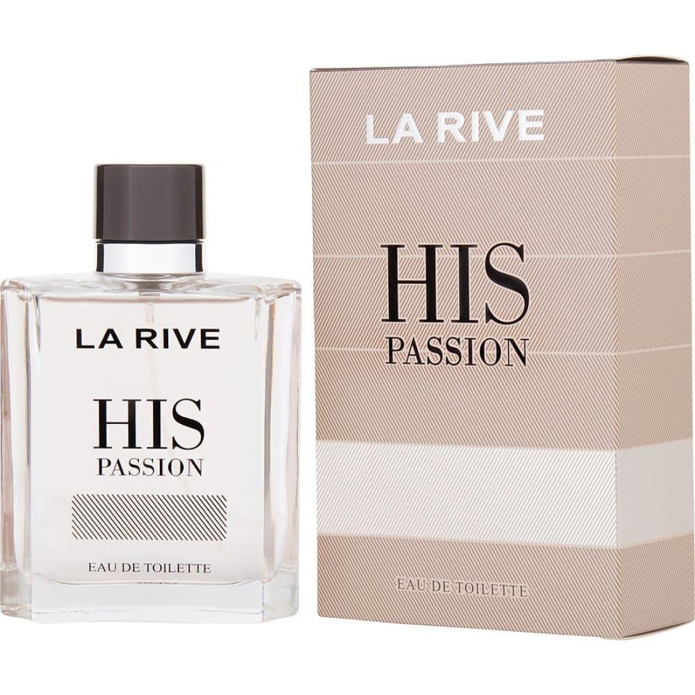 His Passion EDT Spray By La Rive for Men -