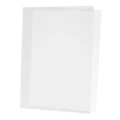 Marbig Transparent Letter File, A4, Two-Sided (Top & Side), Polypropylene, Clear, Each
