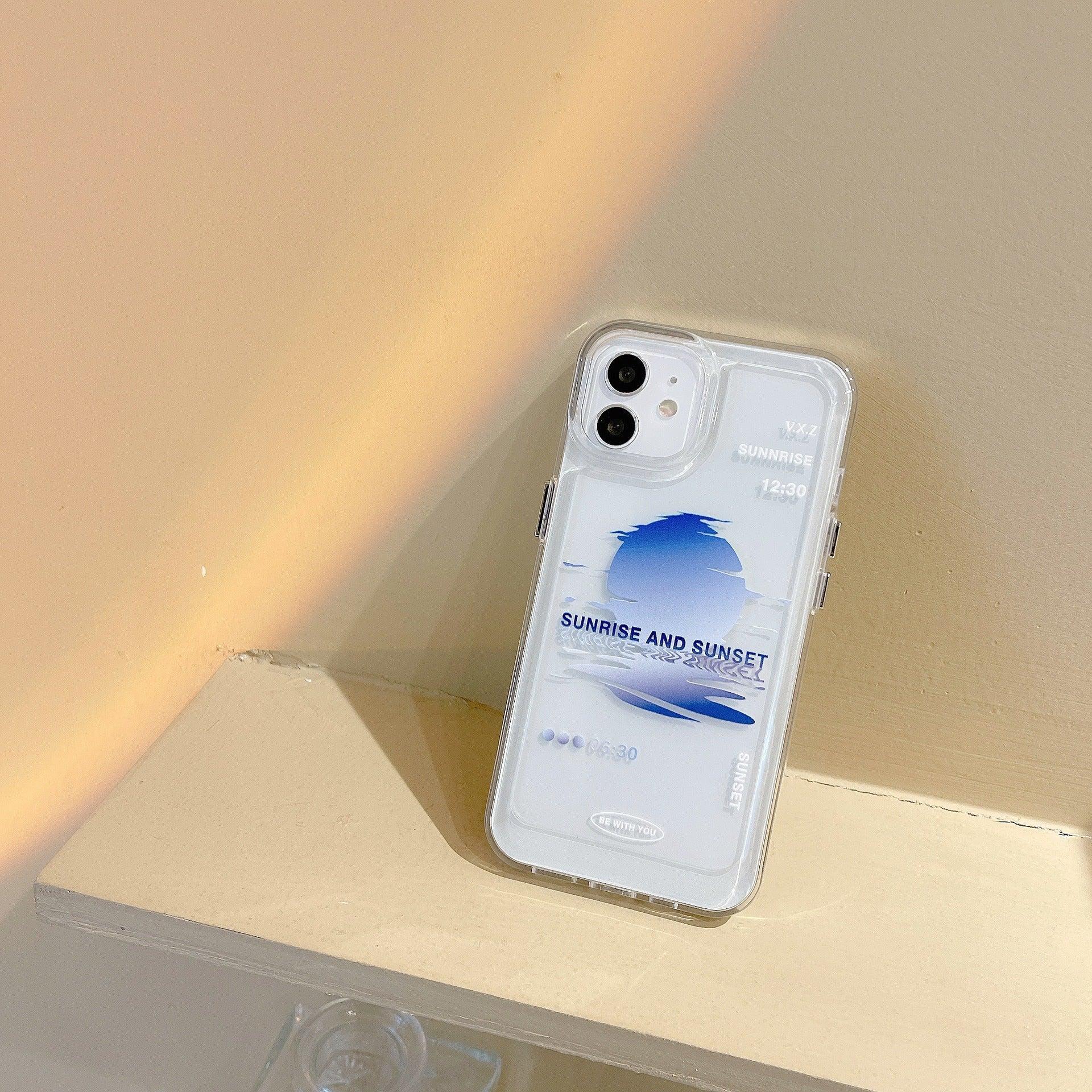 Creative Printing Transparent Soft Silicone Phone Case