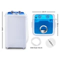【Sale】4.6KG Mini Portable Washing Machine