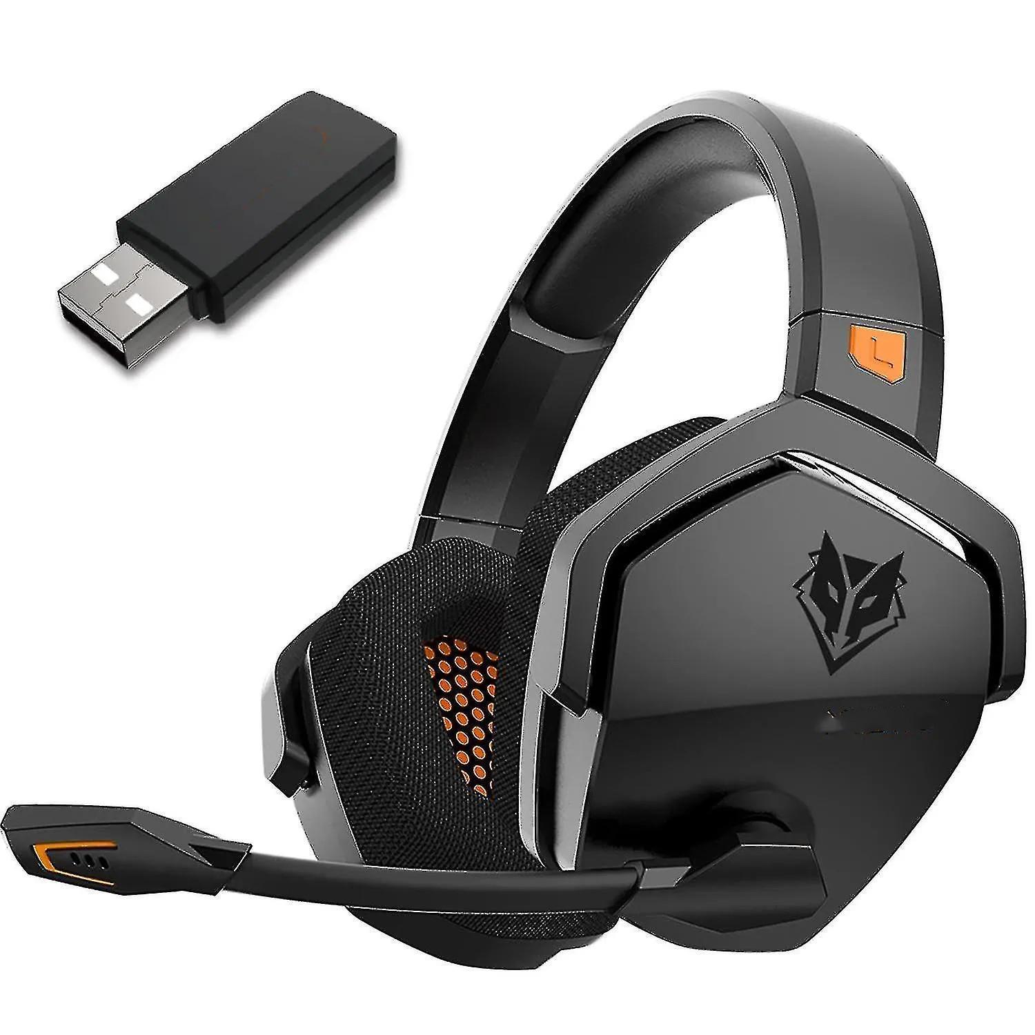 Wireless Gaming Headset 3.5mm Wired Sport Reduction With Mic Laptop|headphone/headset