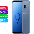 Samsung Galaxy S9 (64GB, Coral Blue, Global Ver) - Excellent - Refurbished