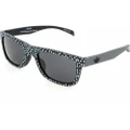 ADIDAS Men's Rover Black/White Splash Sunglasses AOR005-TFS-009 (? 54 mm)