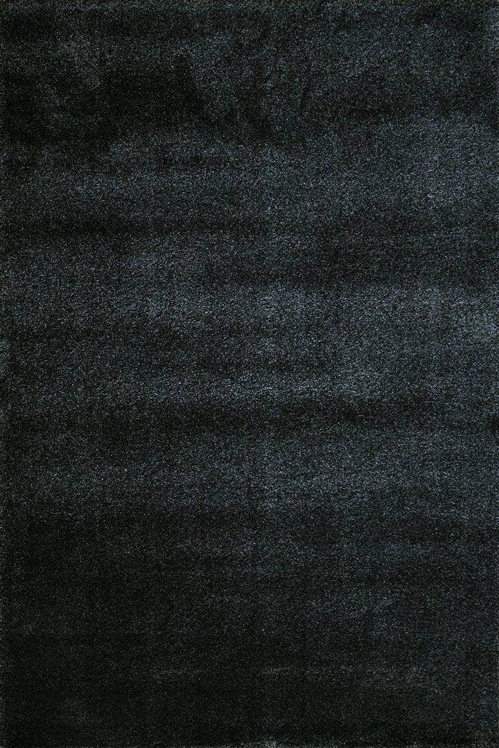 Manhattan Plain Rug - 103 Black by Cyrus Rugs